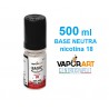 Base Neutra 500 ml nicotina 18 VaporArt