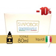 Svapo Box Liquidi Sigaretta elettronica 80 ml