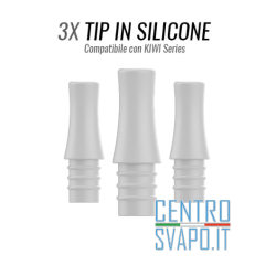 3 drip tip kiwi in silicone