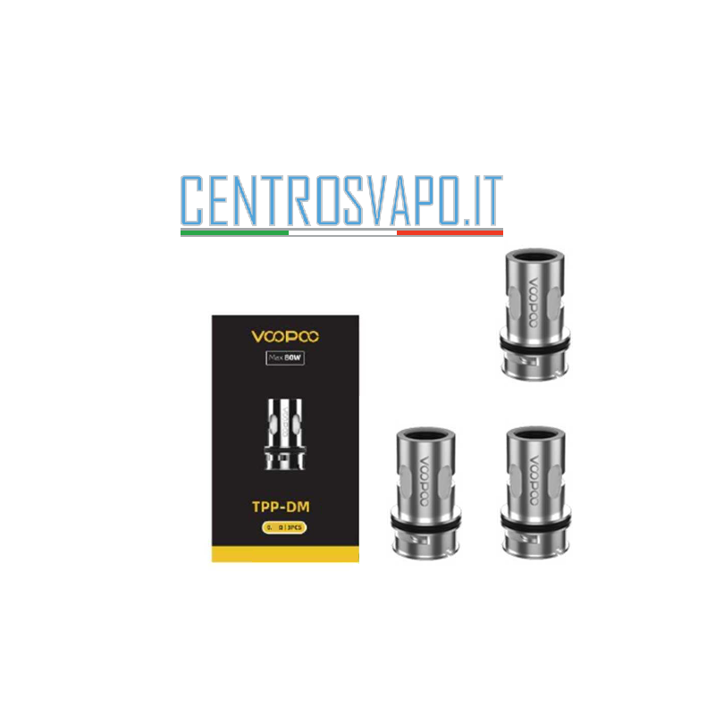 Confezione da 3 resistenze di ricambio (COILS) TPP Voopoo
