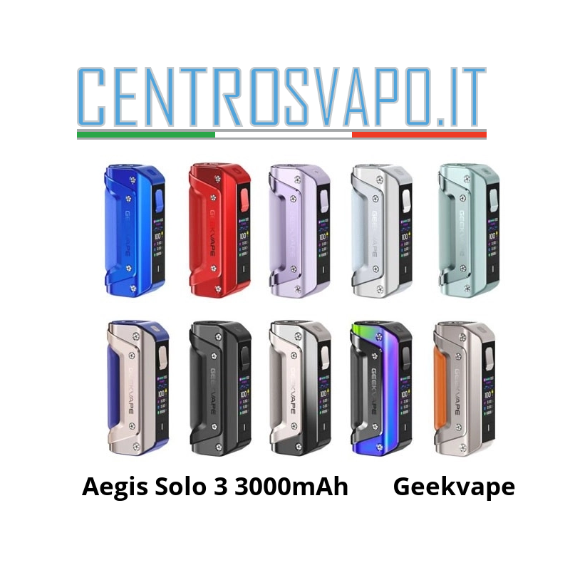 Aegis Solo 3 Mod 100w - Geek Vape