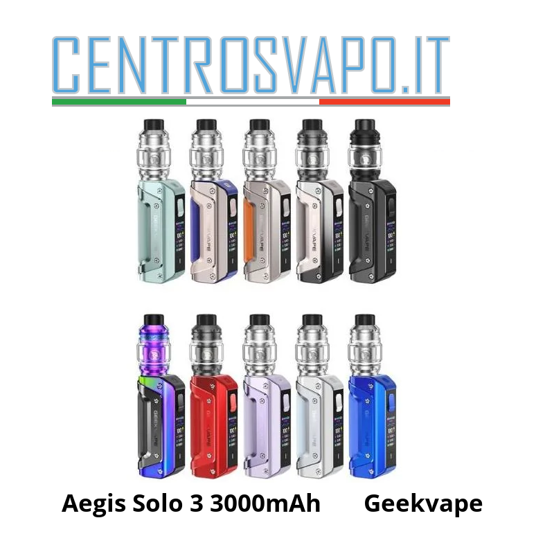 Aegis Solo 3 Kit completo100w - Geek Vape