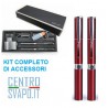 Kit Doppio Completo Ego W 650 mAh Rosso