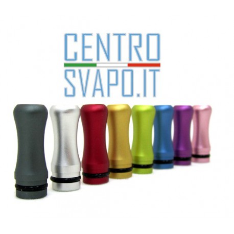 Drip tip 510 per ego w in alluminio