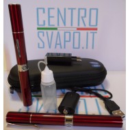 Kit Doppio Completo Ego W 650 mAh Rosso