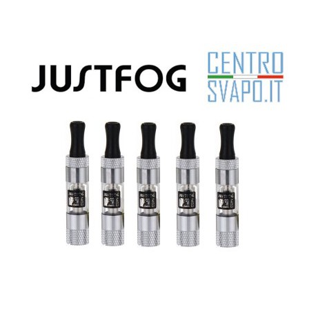 5 Atomizzatori Justfog Maxi ultimate