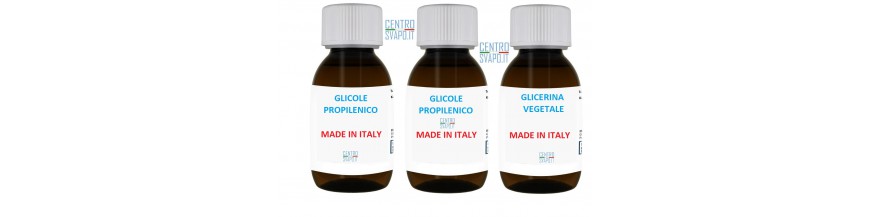 GLICOLE PROPILENICO E GLICEROLO VEGETALE