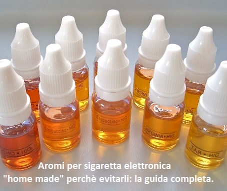 perchè dovresti evitare gli aromi fatti in casa