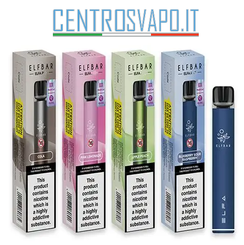 elfa bar sigaretta elettronica di elfbar