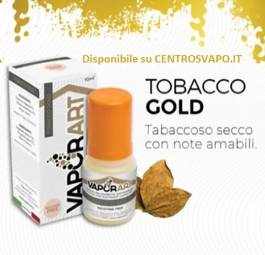 gold tobacco vaporart