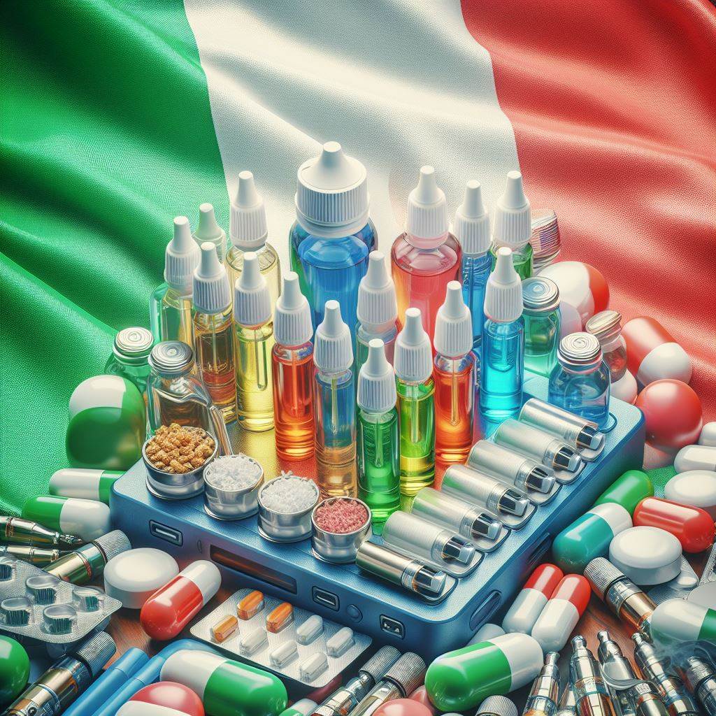 how to sell eliquids and ecigarette in Italy