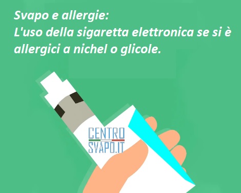allergie e sigaretta elettronica